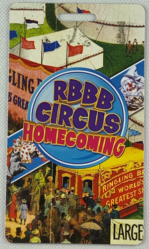 Ringling Bros Circus Homecoming Staff Lanyard Card Baraboo Wisconsin - B3