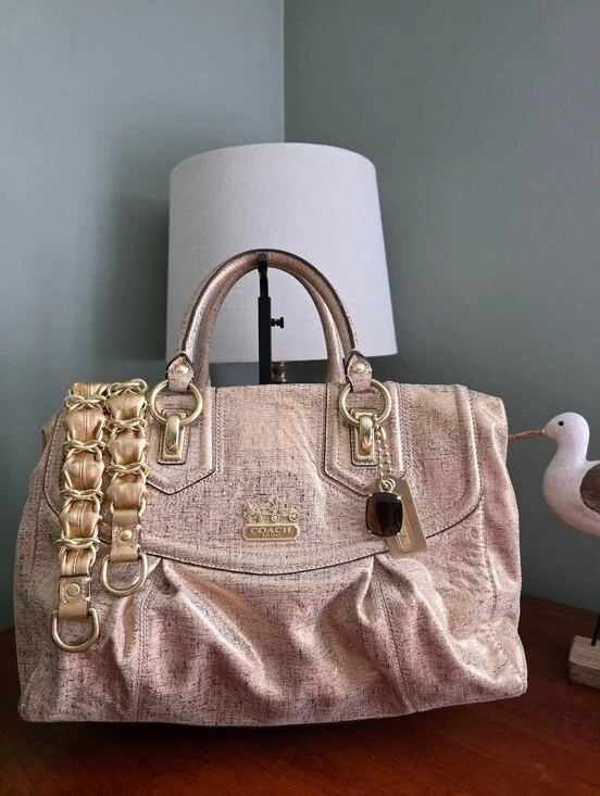 Coach Gold Metal Bags & Handbags for Women for sale | eBay