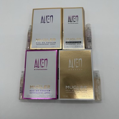 Alien 4PC Sample Set (EDP,EDP Intense, Hyperspace, Goddess) NEW