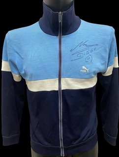 Maglia Calcio Napoli Autografata Vintage Tuta Puma Maradona Anni 80