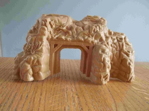 1990's MARX Recast Mine Cave