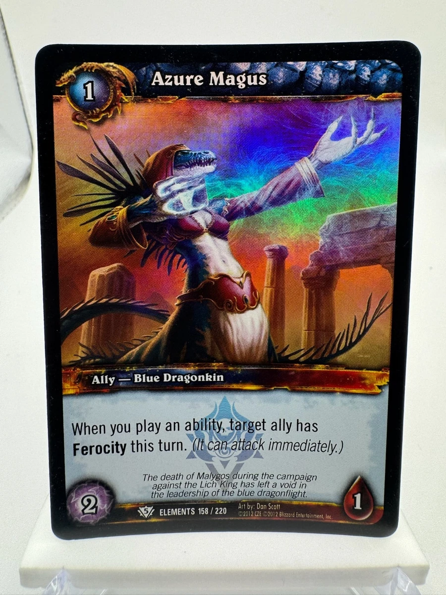 World of Warcraft TCG War of the Elements Trading Card Games for