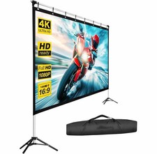 Projection Screen 120 inch16:9 Movie Projector Screen Portable Projector Movi...