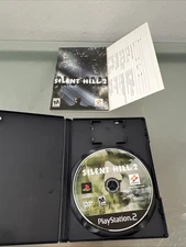 PS2 SILENT HILL 2 PLAYSTATION 2 Game WITH MANUAL & REGISTRATION CARD Tested