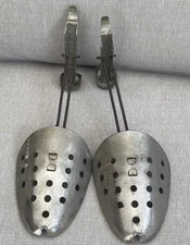 Shoe Trees Metal Adjustable Stretchers Shapers Keepers Silver