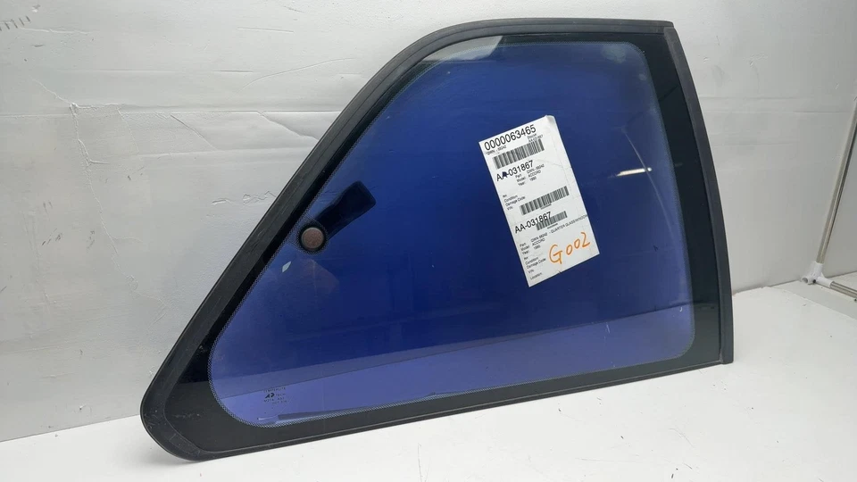 90 91 92 93 HONDA ACCORD Quarter Glass/window Honda Right Foto 3 de 4