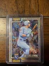 2026 Topps Series 1 Silver Crackle Foilboard JAC CAGLIANONE RC Royals #138