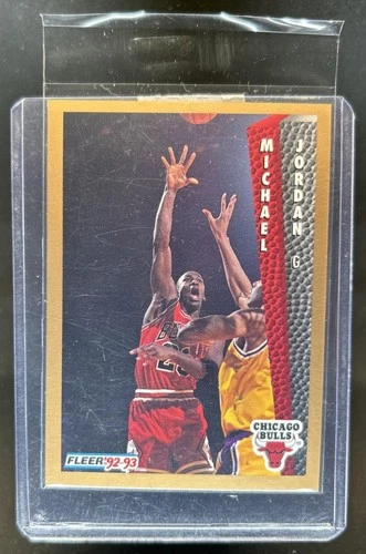 1992-93 Fleer Michael Jordan #32 Bulls