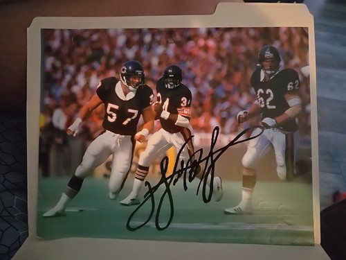 WALTER PAYTON HOF SIGNED Authenticated AUTOGRAPHED 8X10 Photo CHICAGO ...