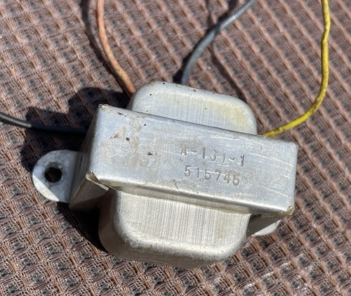 sweet 1957 Webcor Webster Chicago ( ECC ) A-131-1 8 Ohms Output Transformer - Picture 2 of 5