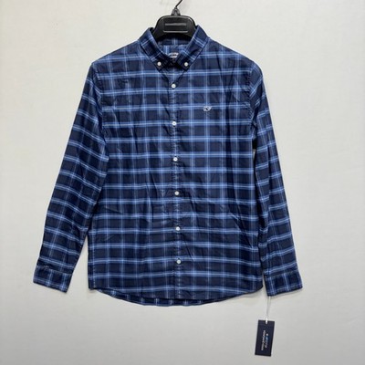 NWT Vineyard Vines OTG  Boy Kids Performance Button Shirt XL (18) Plaid C103 -29