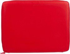 Filofax Metropol A4 Zip Folio red