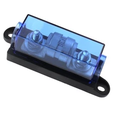 150 Amp Class T Fuse with Block, Operating 250V DC, 150A Fuse ANL Block for I...