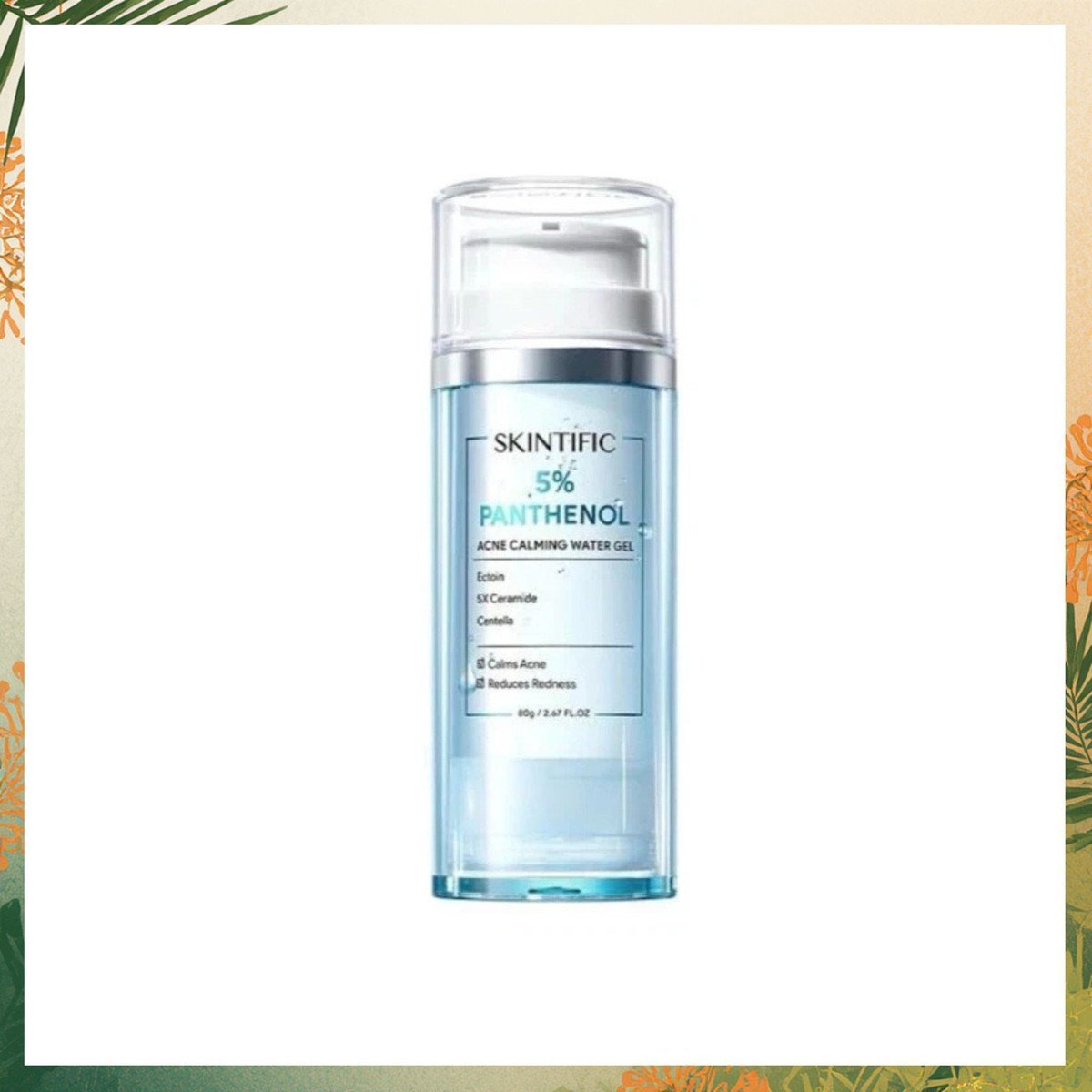 SKINTIFIC 5% Panthenol Acne Calming Water Gel 80g | eBay