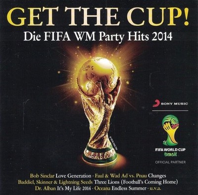 CD Various Artists - Get The Cup - Die FIFA WM Party Hits 2014