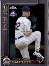 2025 Topps Pro Debut Jonathan Santucci #PDC-150 Chrome