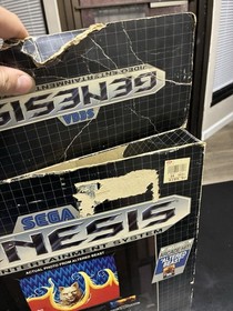 Sega Genesis With Box