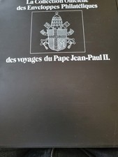 album de timbres des voyages du Pape
