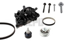 HEPU Wasserpumpe + Zahnriemensatz PK06750 für VW POLO 5 6R1 6C1 UP 121 122 BL1 6