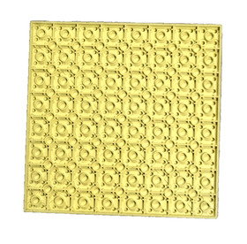LEGO 16 x 16 Plate - Bright Yellow - No. 91405