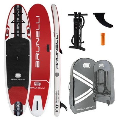 BRUNELLI 10.8 Windsurf Woven X Fusion Double Layer SUP Board aufblasbar Stand Up
