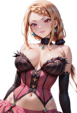 Priscilla Barielle Harlequin Clown Vinyl Car Decal Sticker 7" Weatherproof