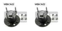 SKF 2X Radnabe Radlagersatz Hinten FüR Opel Meriva Astra G CC Vauxhall Combo