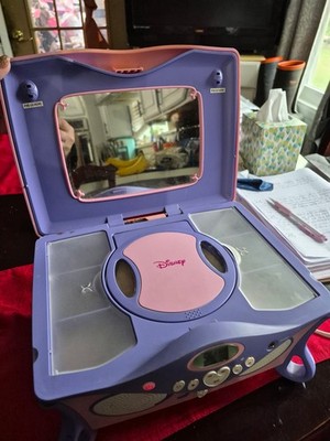 Disney Princess Cd Jukebox Player And Jewelry Box 2004 Tested Works