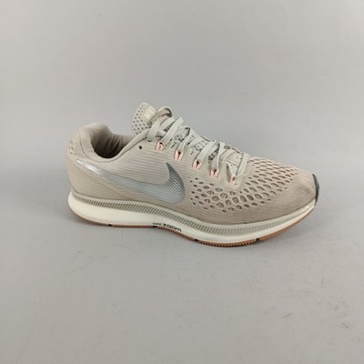 Nike Turnschuhe Damen Größe 6 Grau Air Zoom Pegasus 34 Laufschuhe Fitnessstudio Gehen