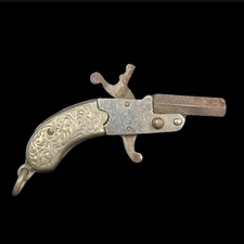 Austria Berloque Nickel Scroll Grip Hammer Trigger SASG4 2m m Cap Toy Watch Fob