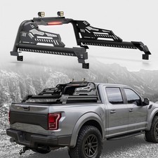 For 99-26 Silverado 1500 Sierra 56-65 Adjustable Roll Bar Chase Rack Spotlights For 99-26 Silverado 1500 Sierra 56-65 Adjustable Roll Bar Chase Rack Spotlights