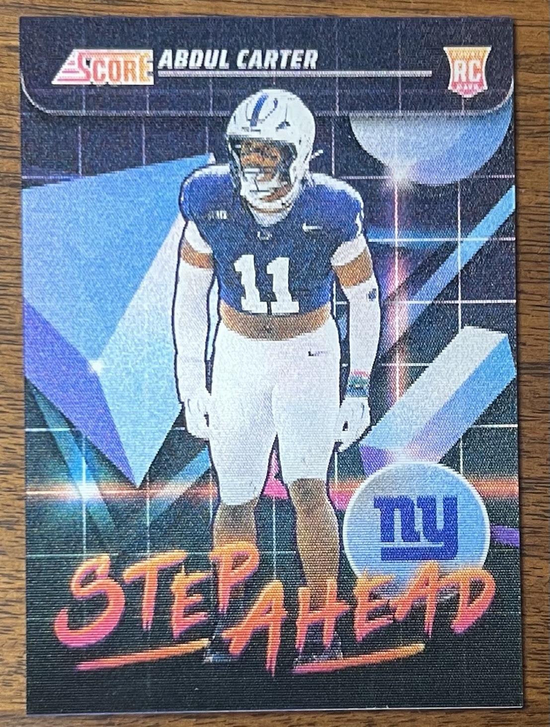 ABDUL CARTER 2025 SCORE STEP AHEAD SSP NY GIANTS PENN STATE!