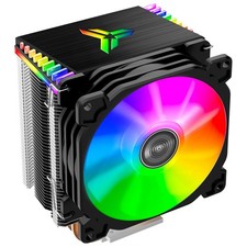 JONSBO CR1400 RGB CPU Air Cooler, 92mm PWM Cooler Black, Black