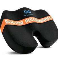 Everlasting Comfort Memory Foam Seat Cushion For Office Chairs  Car Seats