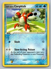Team Aqua's Corphish 51/95 Common Team Magma vs Team Aqua Pokemon Lightly Played on eBay