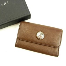 BVLGARI Key holder Brown Women Authentic secondhand