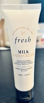 fresh Milk Hand Cream Hydrating Centella Rice Linseed 50ml / 1.6 fl oz