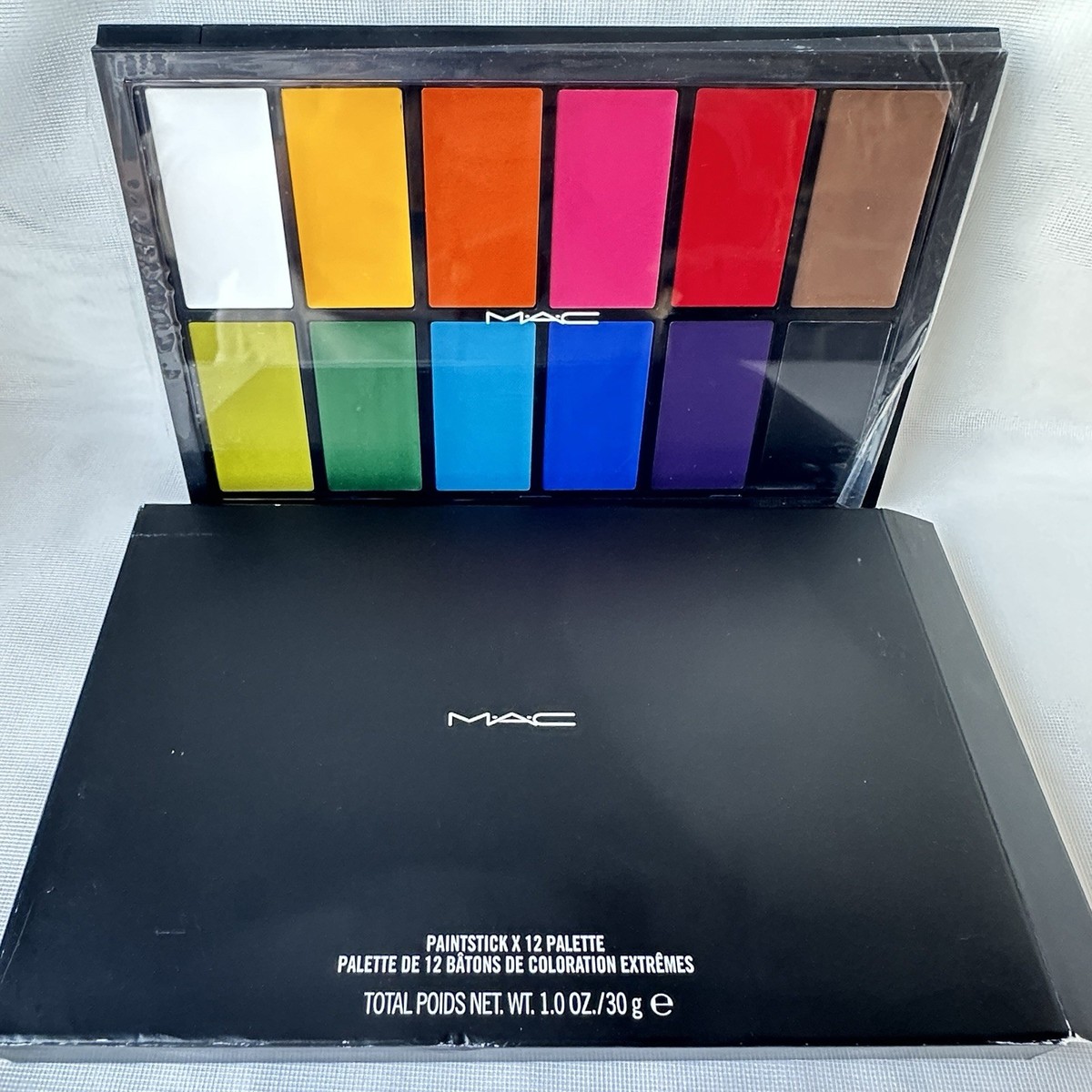 New In Box-Mac Paint stick X 12 Palette 1.0oz/ 30g | eBay