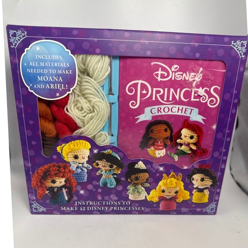 Disney Princess Crochet Kit Thunder Bay Press Amigurumi Patterns Moana Ariel