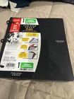 NEW Five Star Flex 1” Hybrid Notebinder - 200 Sheet - Black