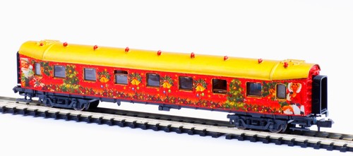 Vagón de tren rápido "LUCIO" Navidad 1 Kl., conversión ROCO 24214, vía N | Zustand: Neu