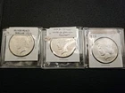 Lot of 3 1922 Peace Silver Dollar US Coins 90% Silver $1