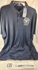 Cutter & Buck DOD Department of Defense Pentagon Golf Polo - Navy Blue - XL