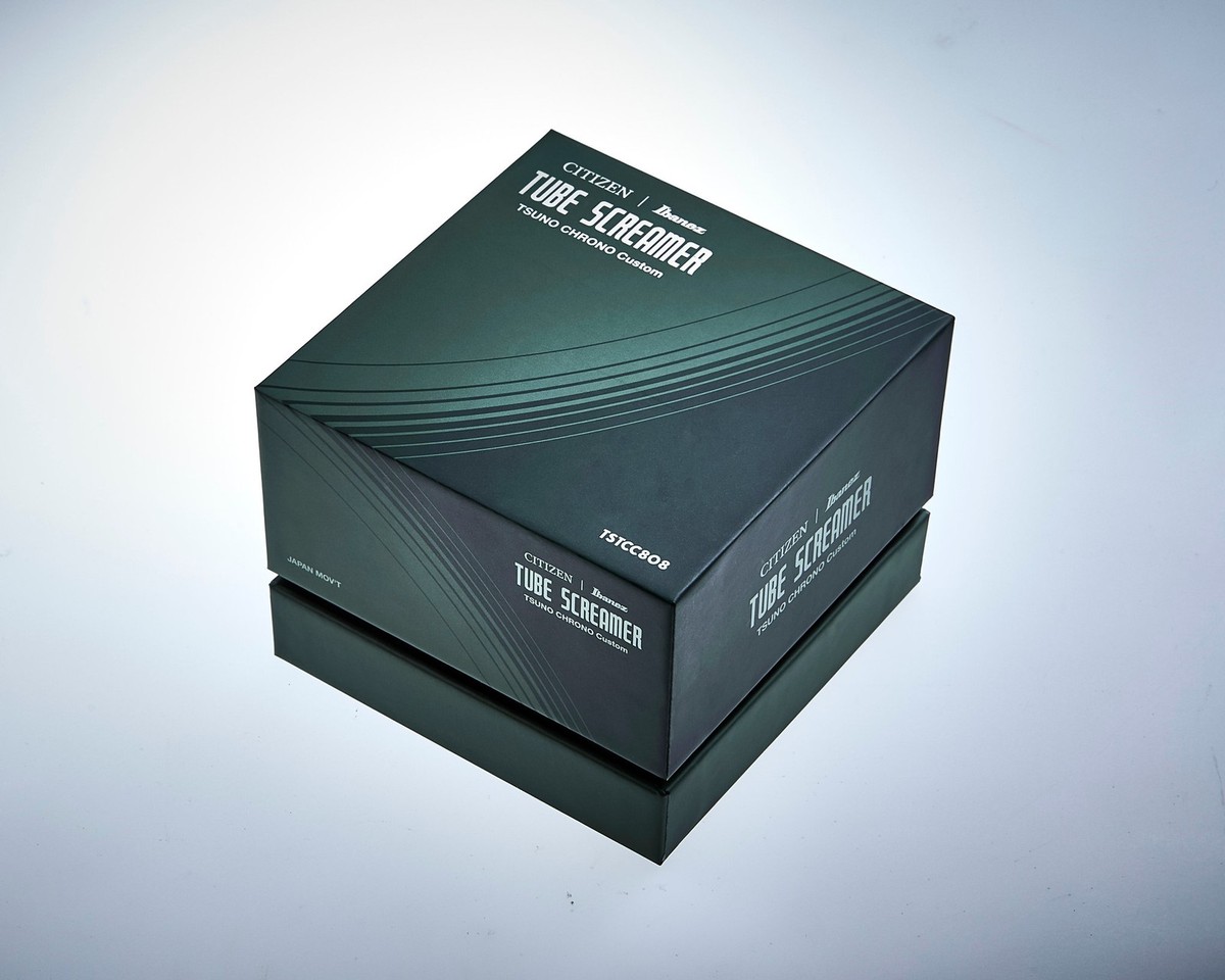 CITIZEN Ibanez TSUNO Chrono TSTCC808 Tube Screamer Limited Watch