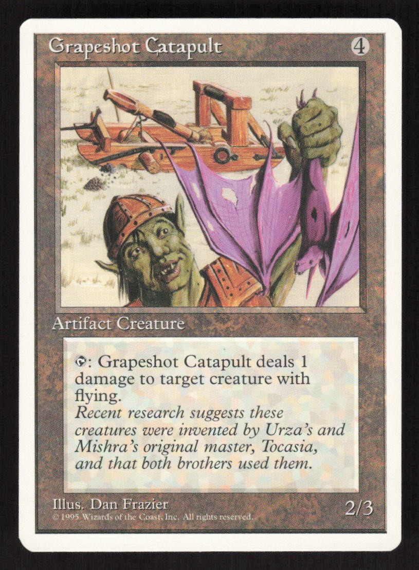 1995 Grapeshot Catapult Fourth Edition MTG