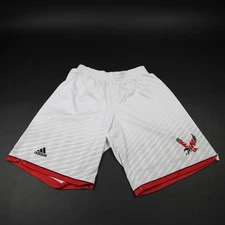 Eastern Washington Eagles adidas Practice Shorts Men's White/Light Gray Used