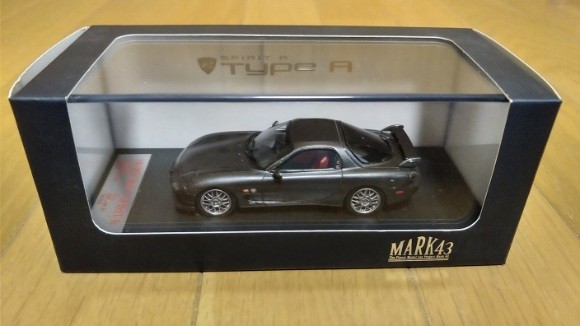 ミニカー MARK43 MAZDA RX-7 SPIRIT R Mark43 MAZDA Mazda RX7 FD3S SPIRIT-R Type A Spirit R Gray 1/43