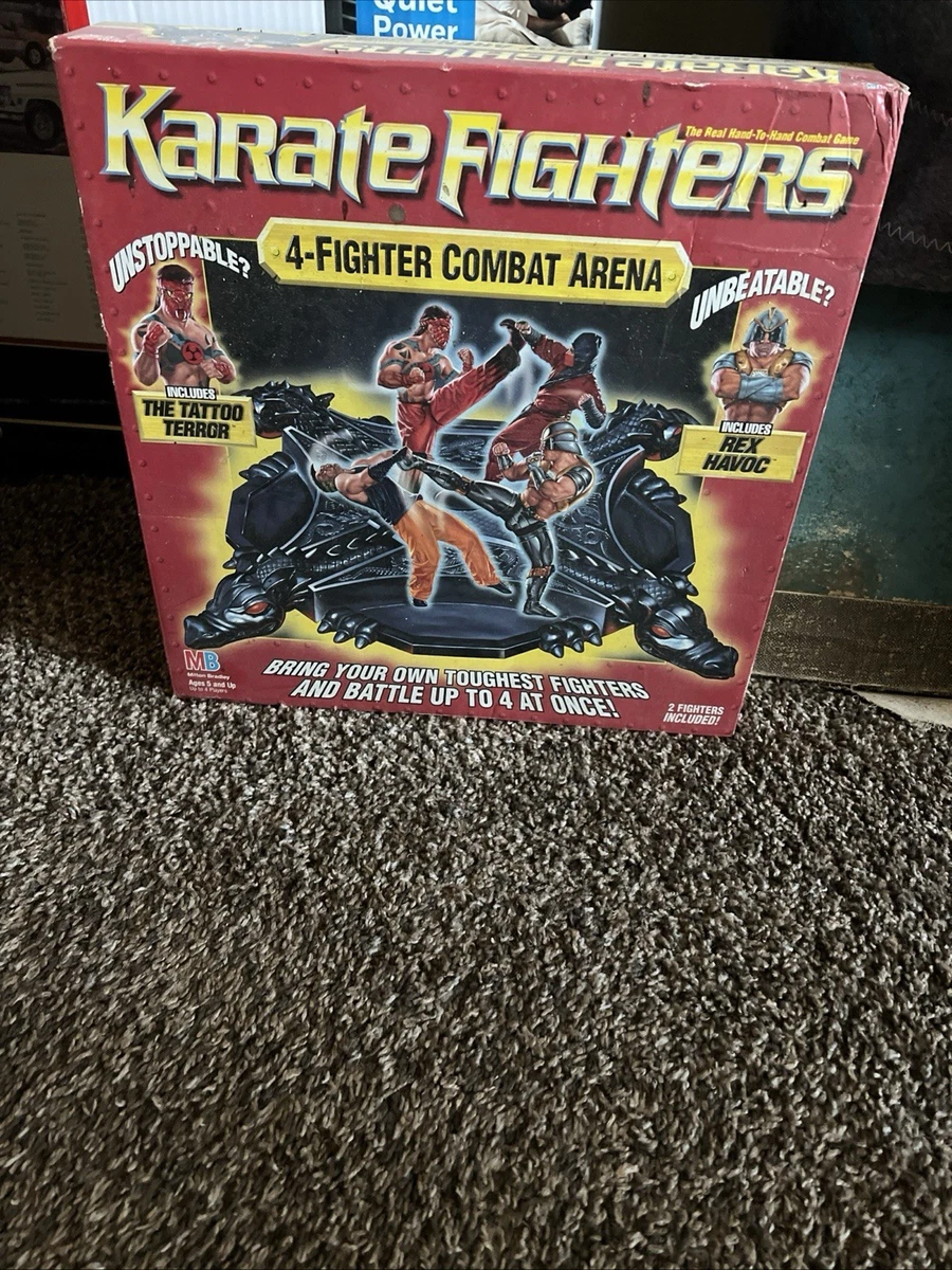 MB Electronic Karaté Fighter + 4 figurines 1995 rare - Collection