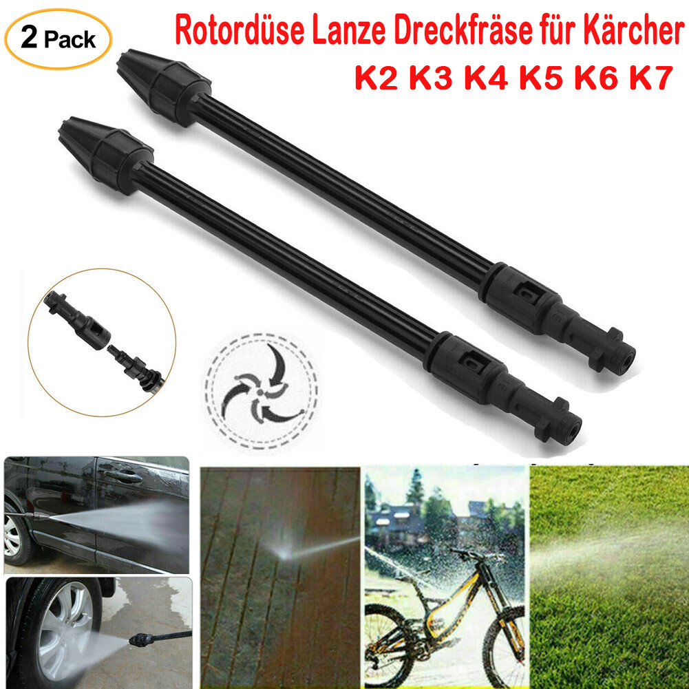 QWORR Dreckfräser Rotordüse Für Kärcher K2-K7 - Hochdruckreiniger Zubehör, Für Terrasse, Auto & Garten