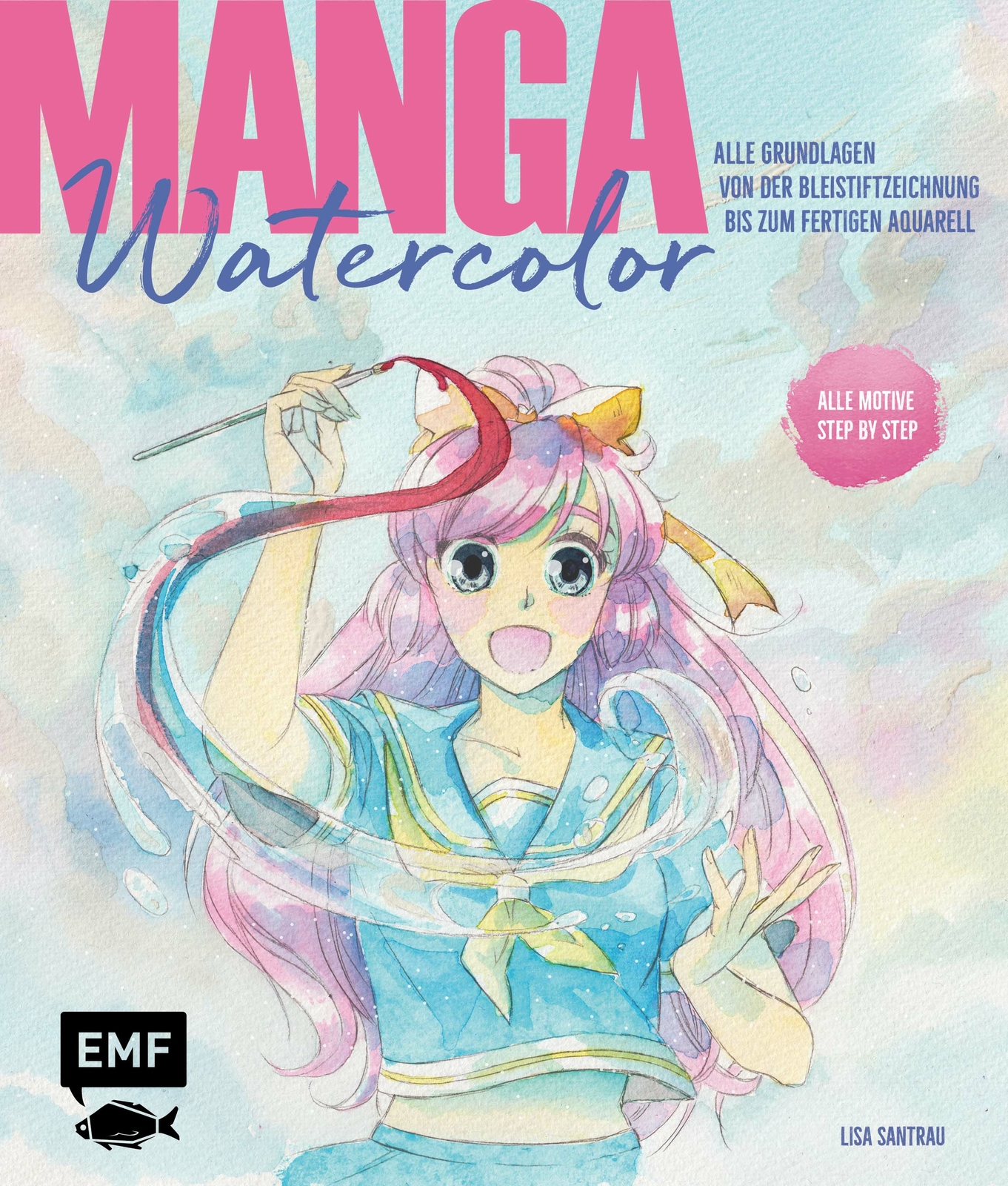 Thumbnail - Lisa Santrau / Manga Watercolor – Alle Grundlagen Von Der